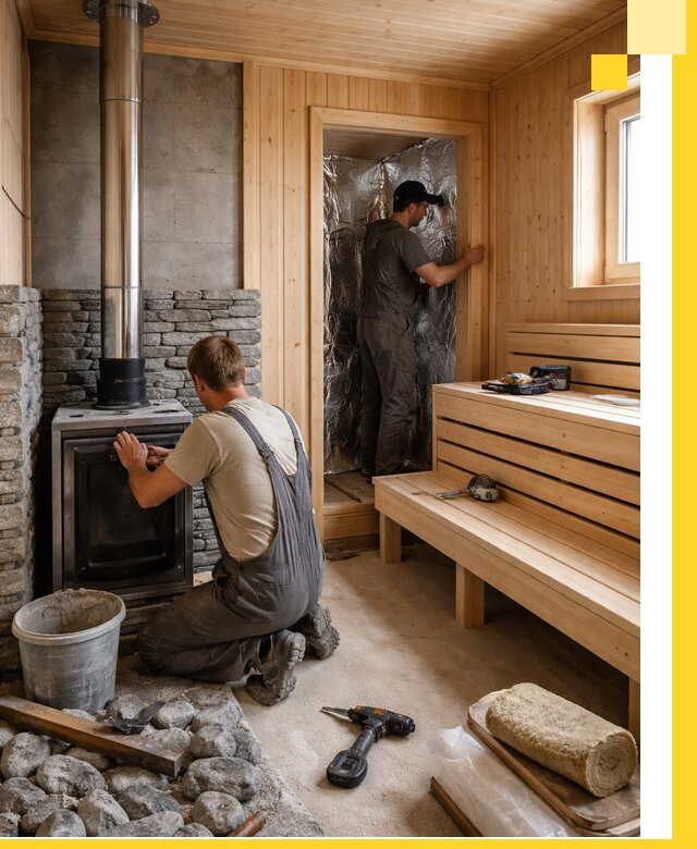 Строительство и изготовление бань под ключ в Таганроге