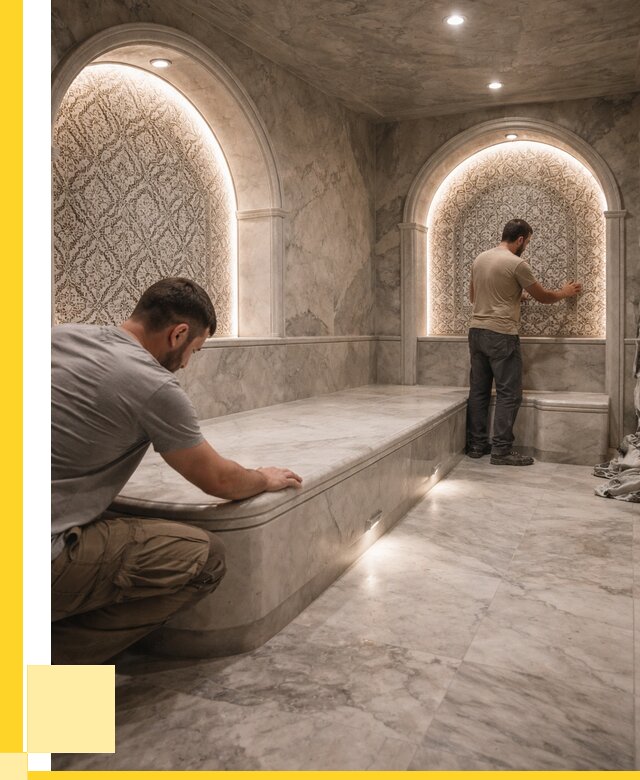 Турецкие бани под ключ в Таганроге от 254525 р. | ЭриданТгн