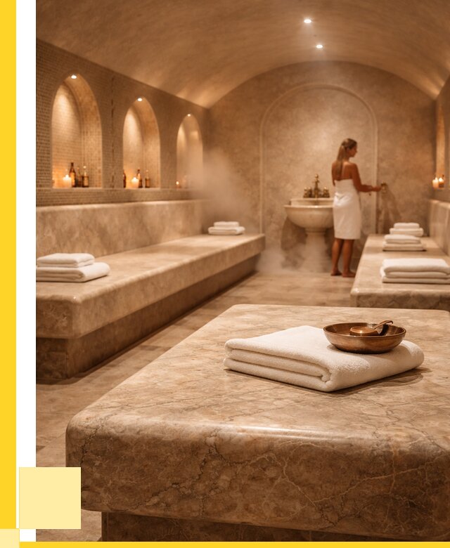 Лежаки для хамама в Таганроге под ключ от 35634 р. | ЭриданТгн