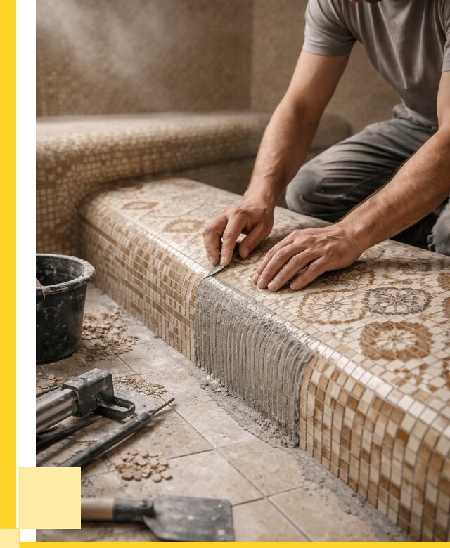 Плитка для хамама под ключ в Таганроге от 3563 р. | ЭриданТгн