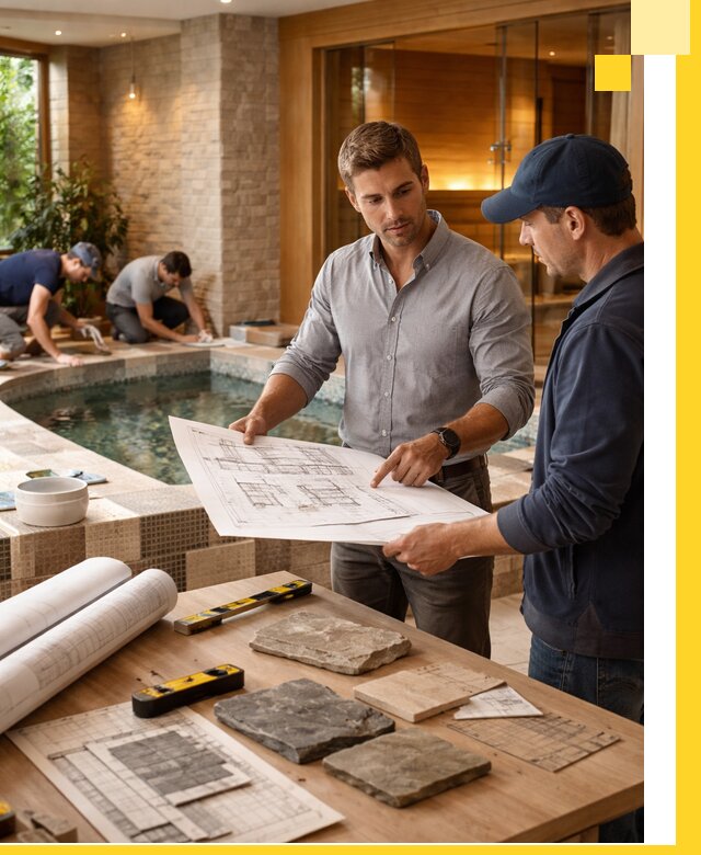 Проектирование SPA зон под ключ в Таганроге с инженерией